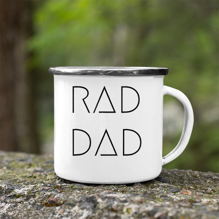 Rad Dad For A Gift To His Father On His Fathers Day Camping Mug