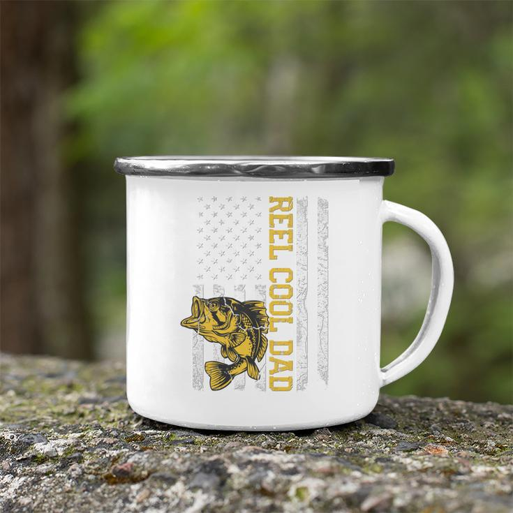 Reel Cool Dad Fishing Fathers Day Gift 4Th Of July Camping Mug
