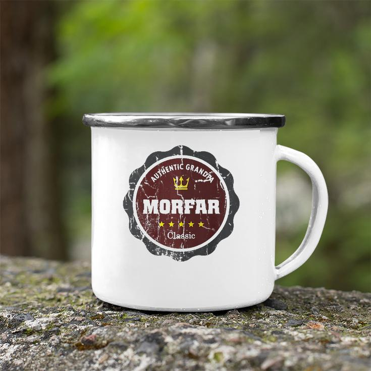 Vintage Design Morfar Gift For Swedish Grandpa Camping Mug