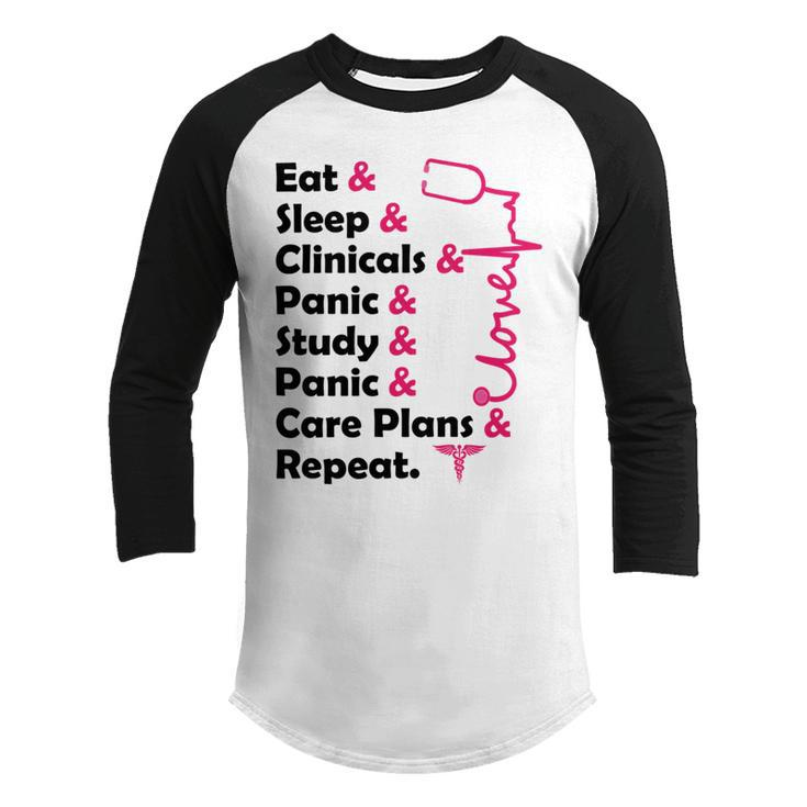 Funny Nursing Student Nurse Gift Idea Youth Raglan Shirt
