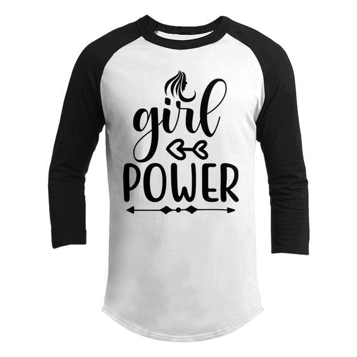 Girl Power Youth Raglan Shirt