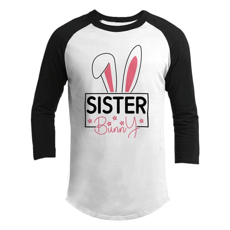 Sister Bunny Youth Raglan Shirt