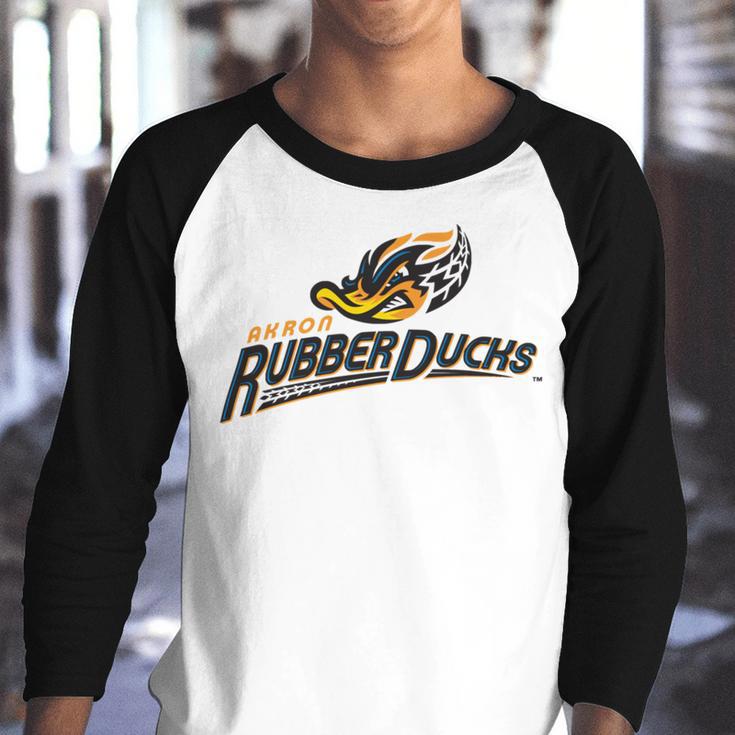 Akron Rubber Ducks Youth Raglan Shirt