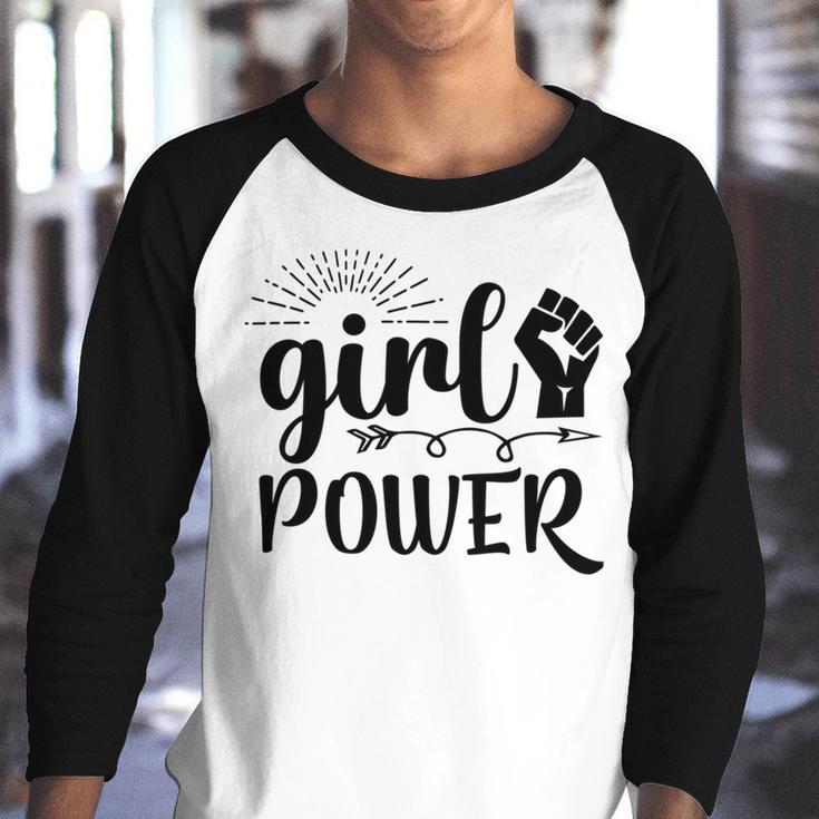 Girl Power Ii Youth Raglan Shirt