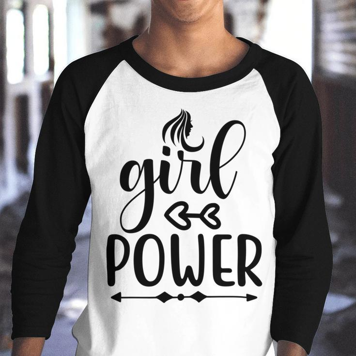 Girl Power Youth Raglan Shirt