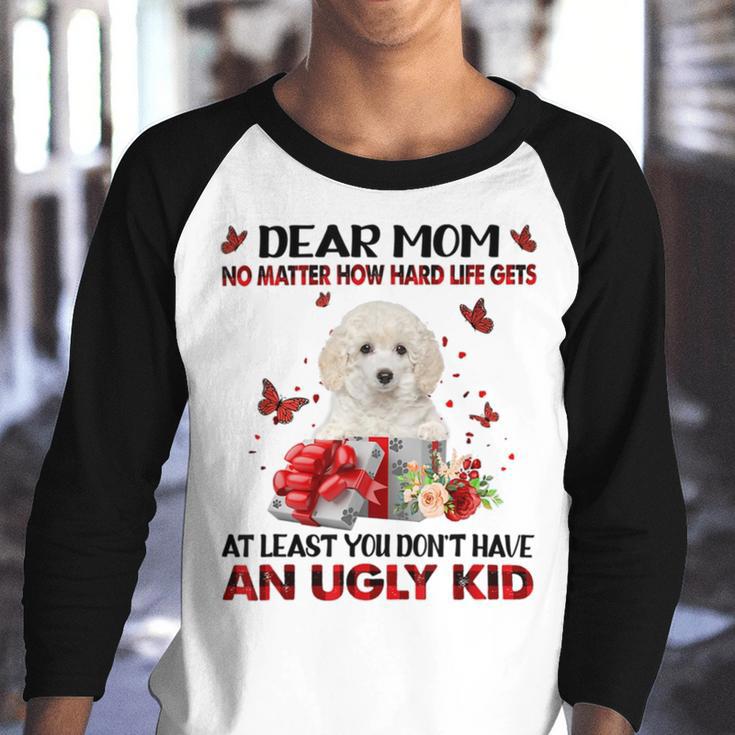 Happy Mothers Day Dog Mom Dog Mother Dear Mom Proud Mom Mama Grandma V2 Youth Raglan Shirt