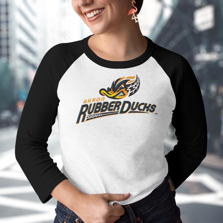 Akron Rubber Ducks Youth Raglan Shirt