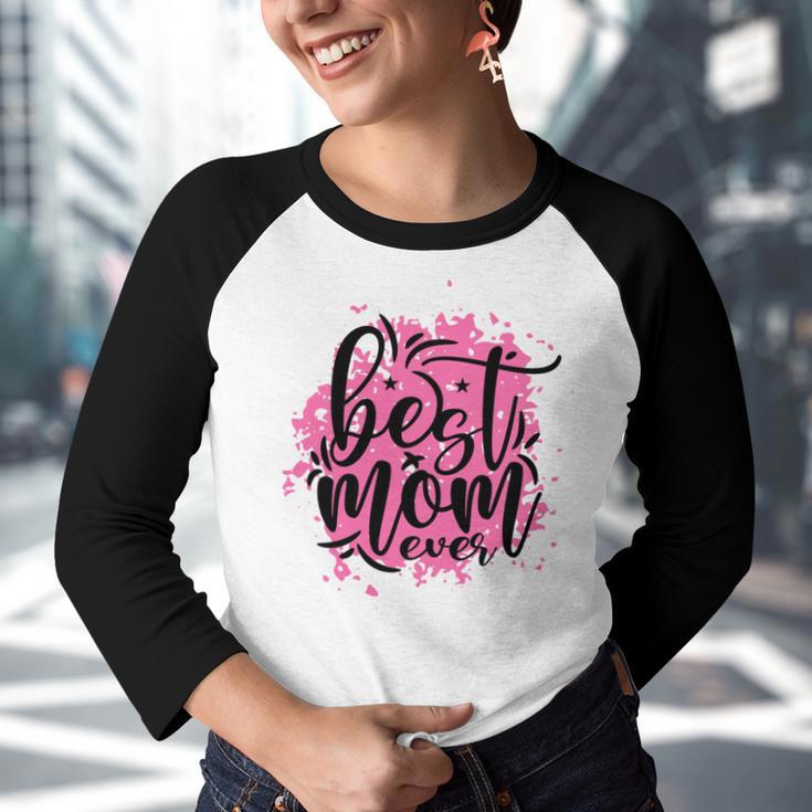 Best Mom Ever Youth Raglan Shirt