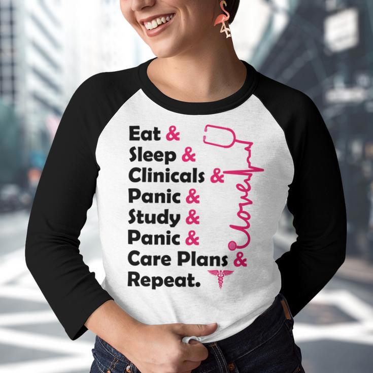 Funny Nursing Student Nurse Gift Idea Youth Raglan Shirt