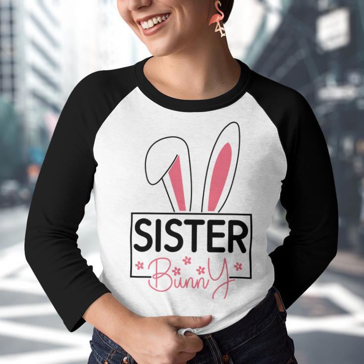 Sister Bunny Youth Raglan Shirt