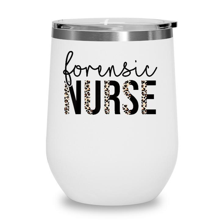 Forensic Nurse Life  Nursing School Nurse Squad Gifts Raglan Baseball Tee Wine Tumbler