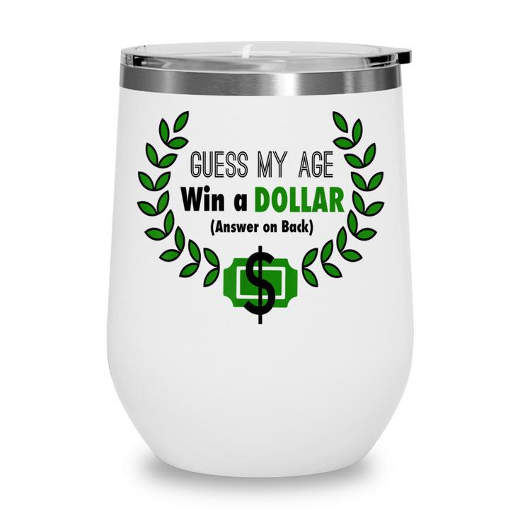 Funny Birthday For Old People Wine Tumbler