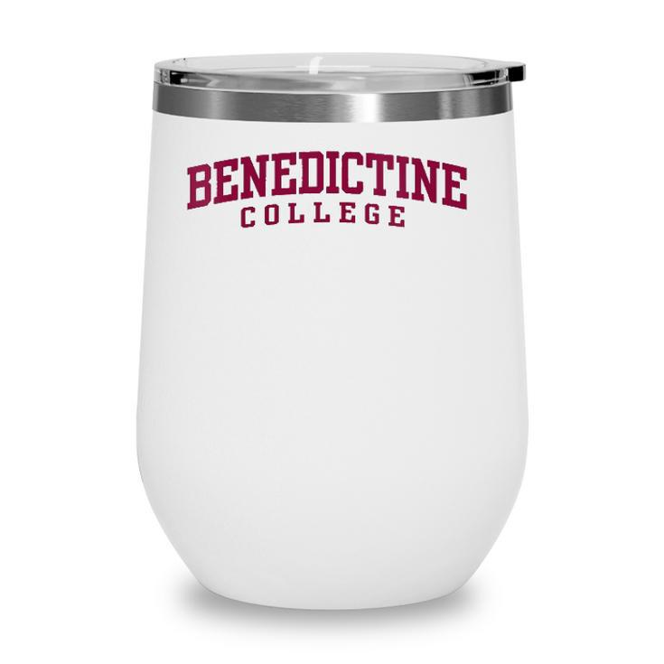 Womens Benedictine College Athletic Teacher Student Gift Wine Tumbler