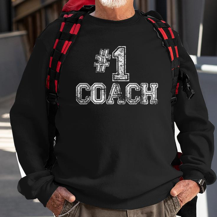 1 Coach - Number One Team Gift Tee Sweatshirt Gifts for Old Men