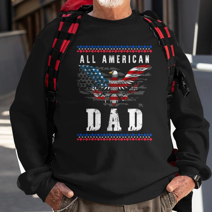 4Th Of July American Flag Dad Sweatshirt Gifts for Old Men