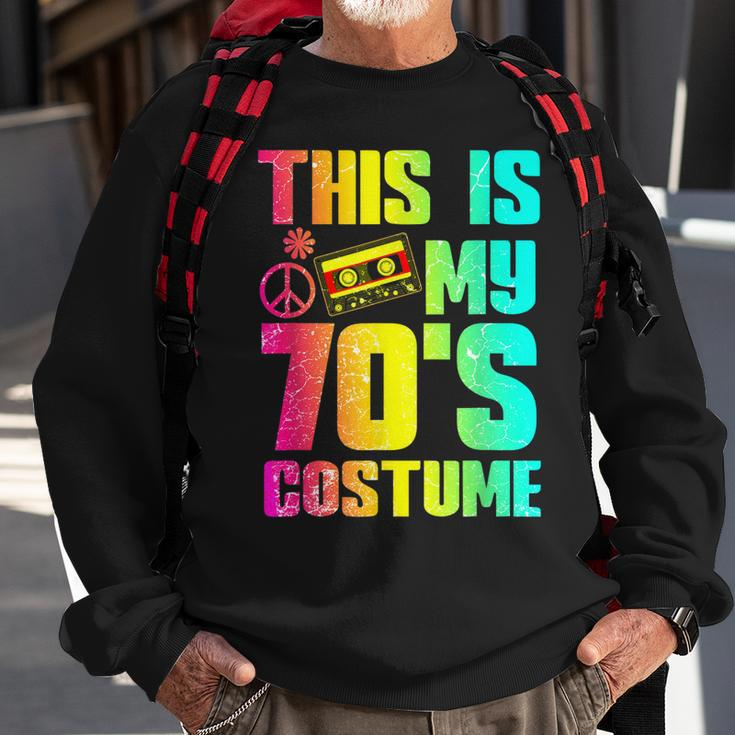 70S Halloween Costume 1970S Seventies Music Dancing Disco V2 Sweatshirt Gifts for Old Men