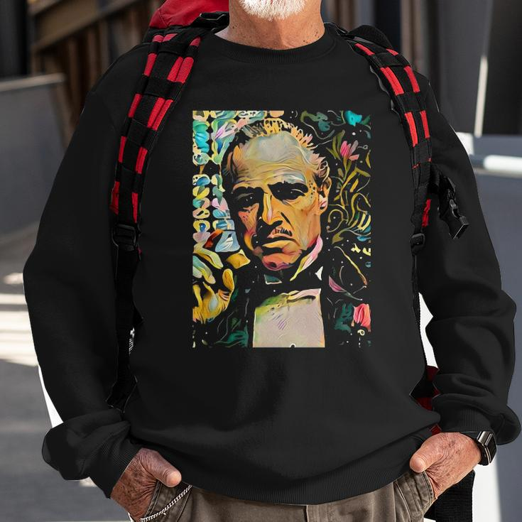Abstract Of Godfather Classic Sweatshirt Gifts for Old Men