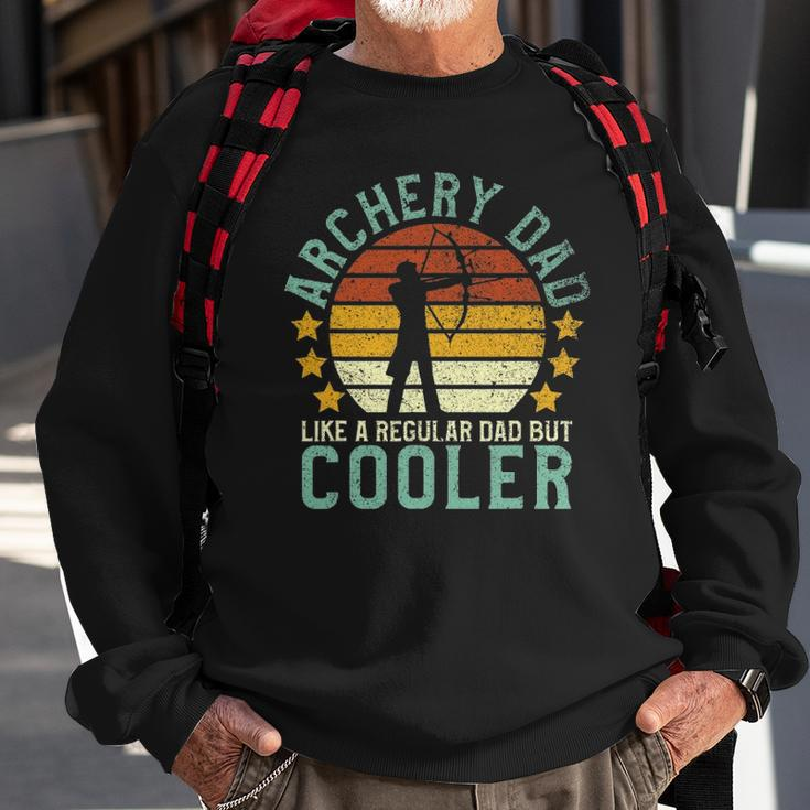Archery Dad Funny Fathers Day Gift For Archer Bow Hunter Sweatshirt Gifts for Old Men