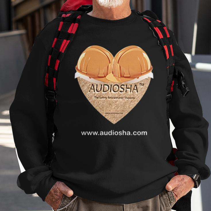 Audiosha - The Safety Relationship Experts Sweatshirt Gifts for Old Men