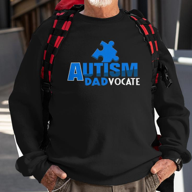 Autism Awareness Autism Dadvocate Autism Dad Sweatshirt Gifts for Old Men
