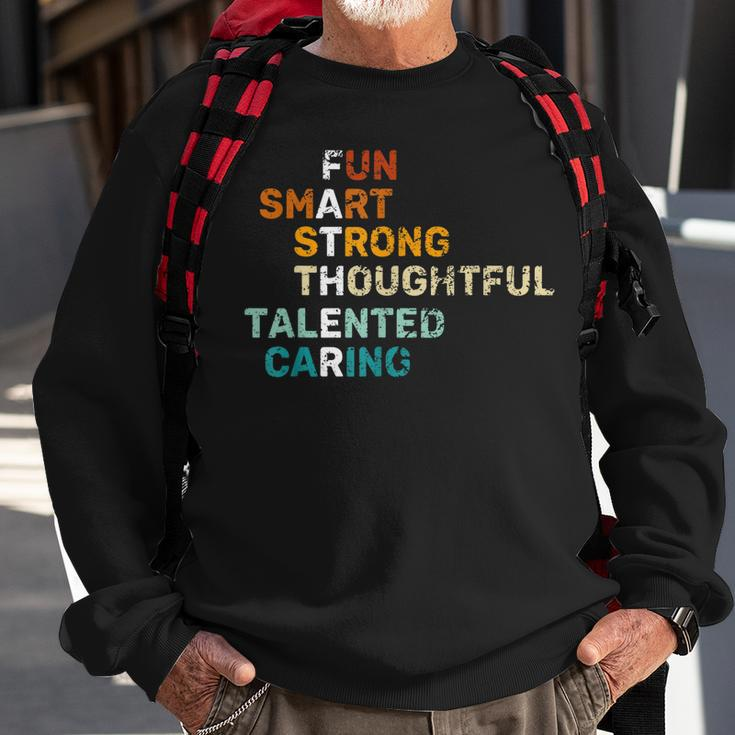 Best Dad From Daughter Funny Fathers Day Birthday From Son Sweatshirt Gifts for Old Men