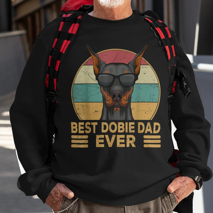 Best Dobie Dad Ever Doberman Dog Owner Sweatshirt Gifts for Old Men