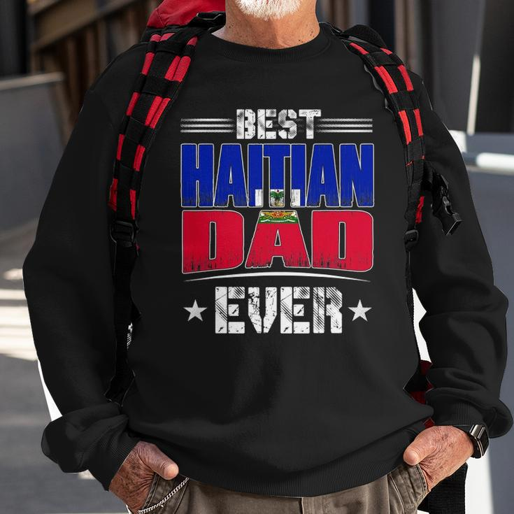 Best Haitian Dad Ever Fathers Day Sweatshirt Gifts for Old Men