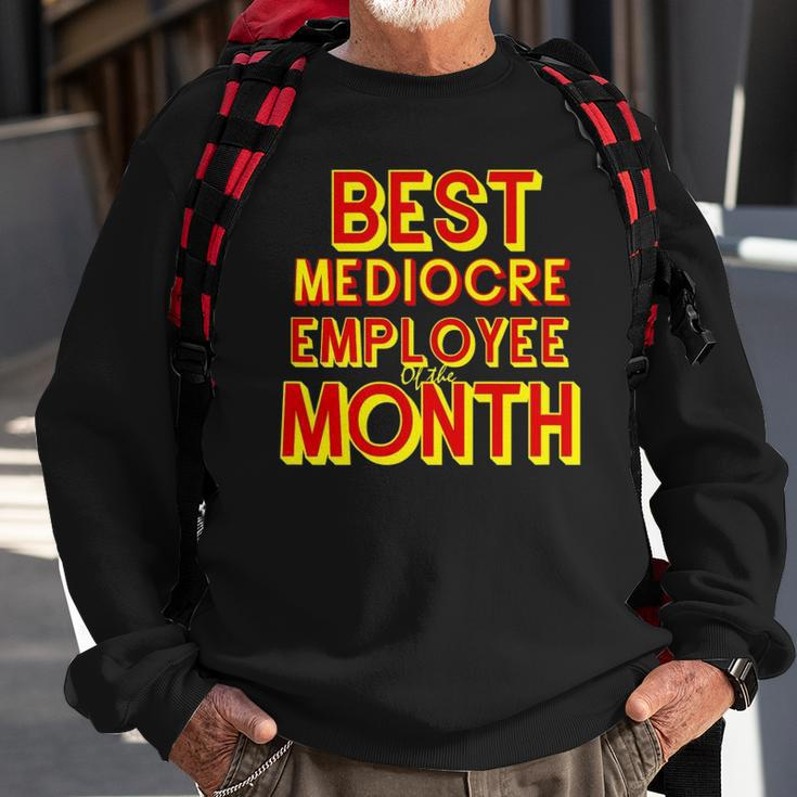 Best Mediocre Employee Of The Month Tee Sweatshirt Gifts for Old Men