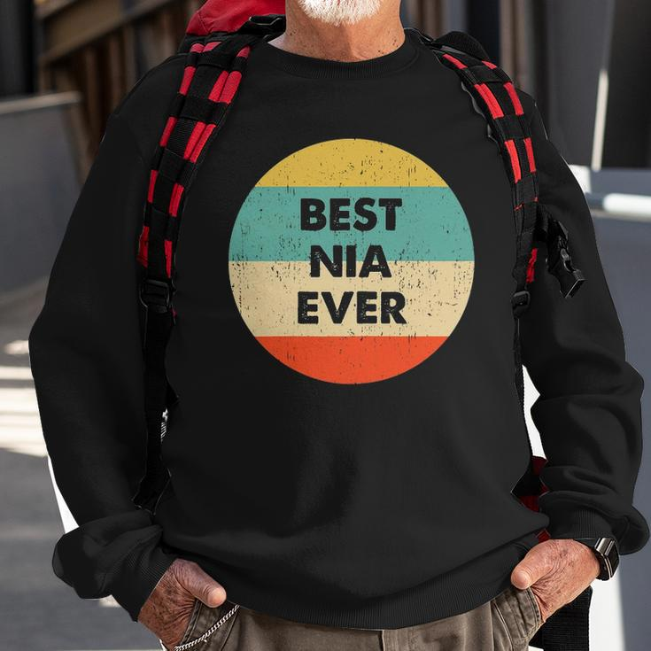 Best Nia Ever Nia Name Sweatshirt Gifts for Old Men