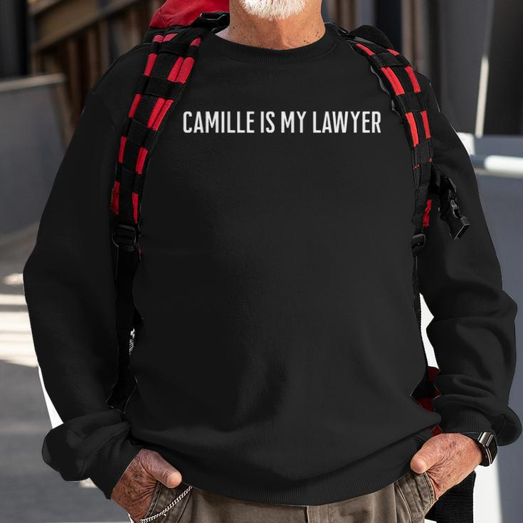 Camille Is My Lawyer Camille Vasquez Sweatshirt Gifts for Old Men