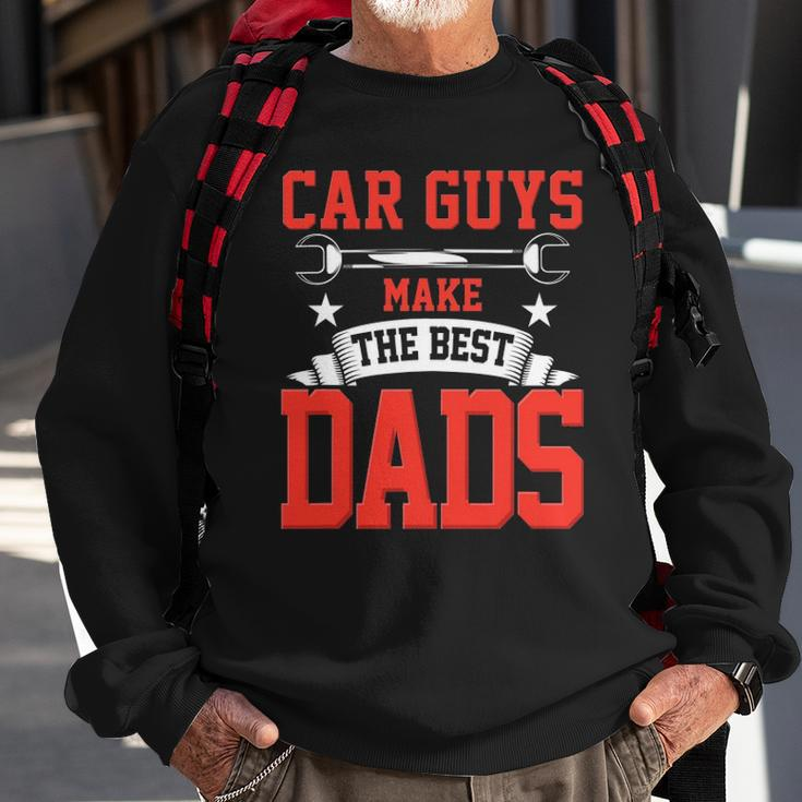 Car Guys Make The Best Dads Gift Funny Garage Mechanic Dad Sweatshirt Gifts for Old Men