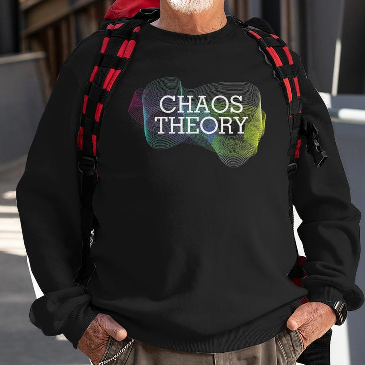 Chaos Theory Math Nerd Random Sweatshirt Gifts for Old Men