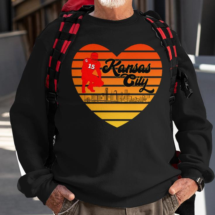 Chief Kansas City Football Bbq Dad Independence 4Th Of July V2V3 Sweatshirt Gifts for Old Men