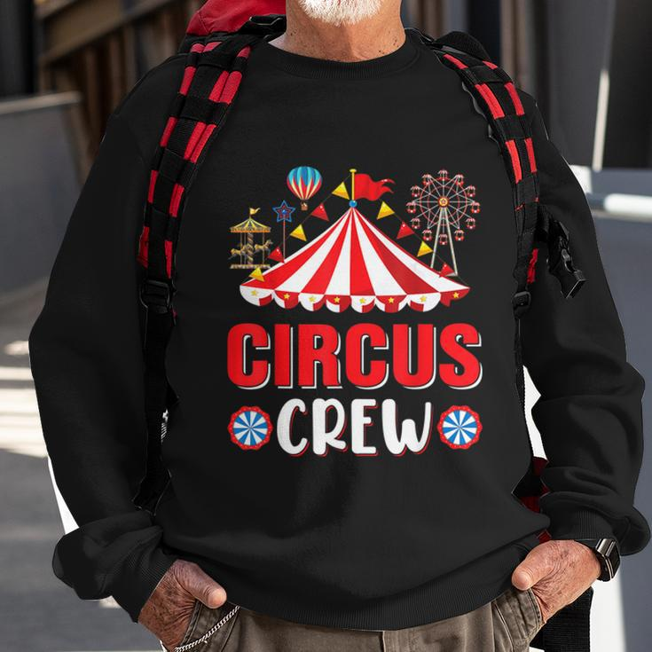 Circus Crew Funny Circus Staff Costume Circus Theme Party V2 Sweatshirt Gifts for Old Men