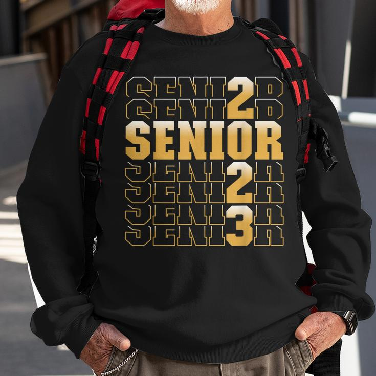 Class Of 2023 Senior 2023 Graduation Or First Day Of School Sweatshirt Gifts for Old Men
