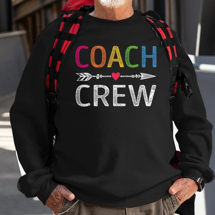 Coach Crew Instructional Coach Teacher Sweatshirt Gifts for Old Men
