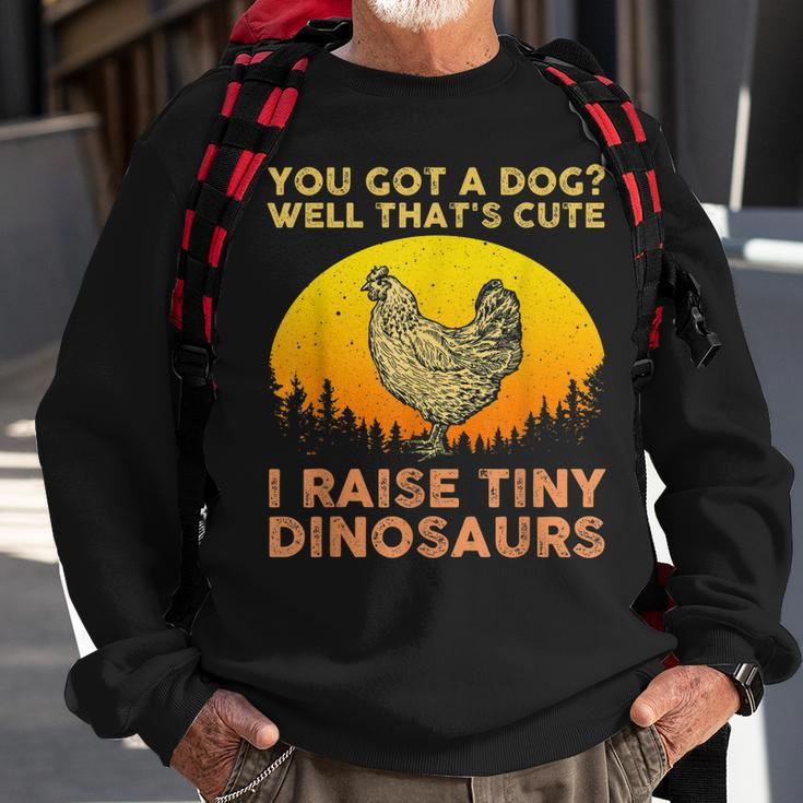 Cool Chicken Art For Men Women Kids Poultry Chicken Farmer Sweatshirt Gifts for Old Men