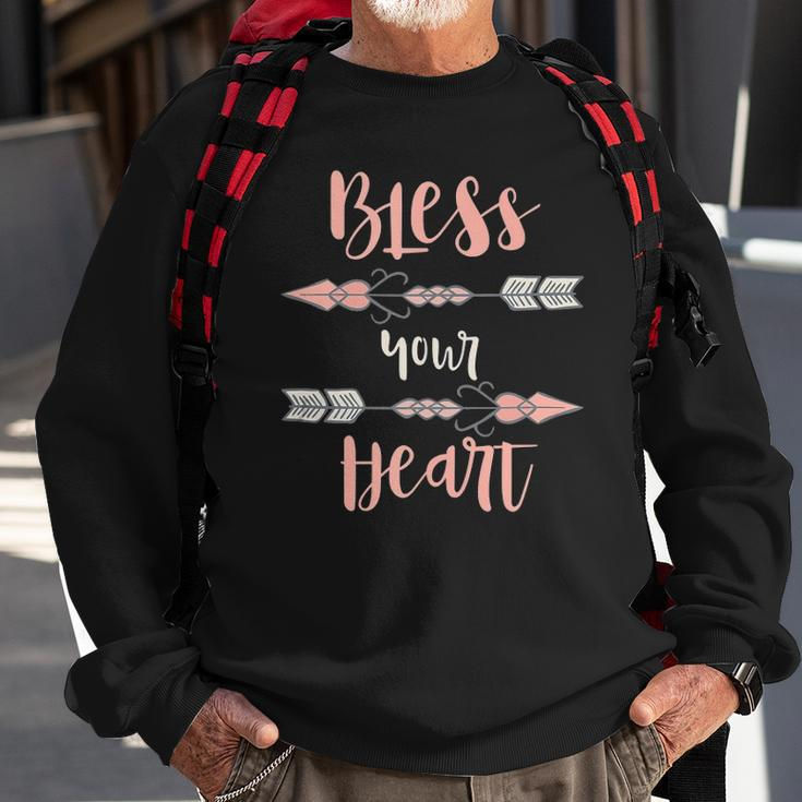 Cute Bless Your Heart Southern Culture Saying Sweatshirt Gifts for Old Men