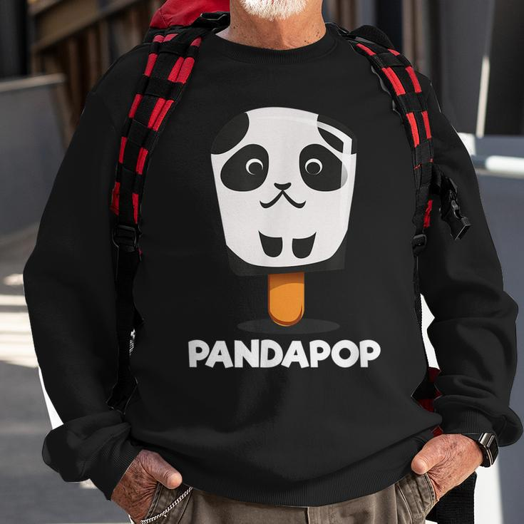 Cute Cartoon Panda Baby Bear Popsicle Panda Birthday Gift Sweatshirt Gifts for Old Men
