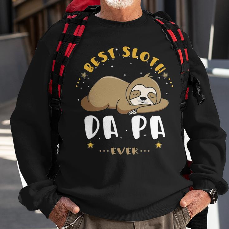 Da Pa Grandpa Gift Best Sloth Da Pa Ever Sweatshirt Gifts for Old Men
