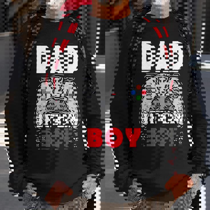 Dad Of Birthday Boy Time To Level Up Video Game Birthday Sweatshirt Gifts for Old Men