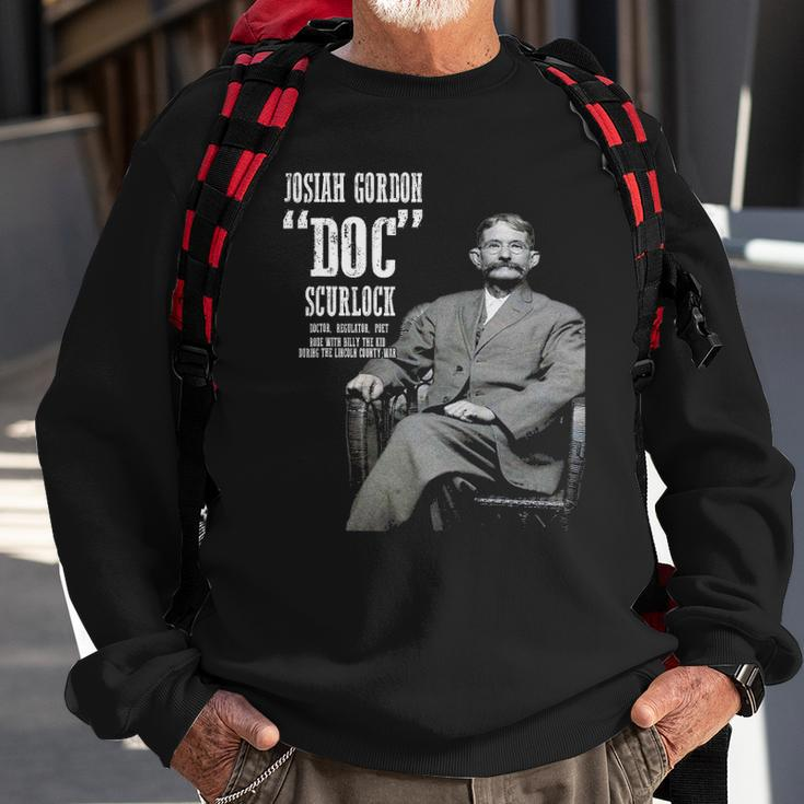 Doc Scurlock - Lincoln County War Regulator Sweatshirt Gifts for Old Men