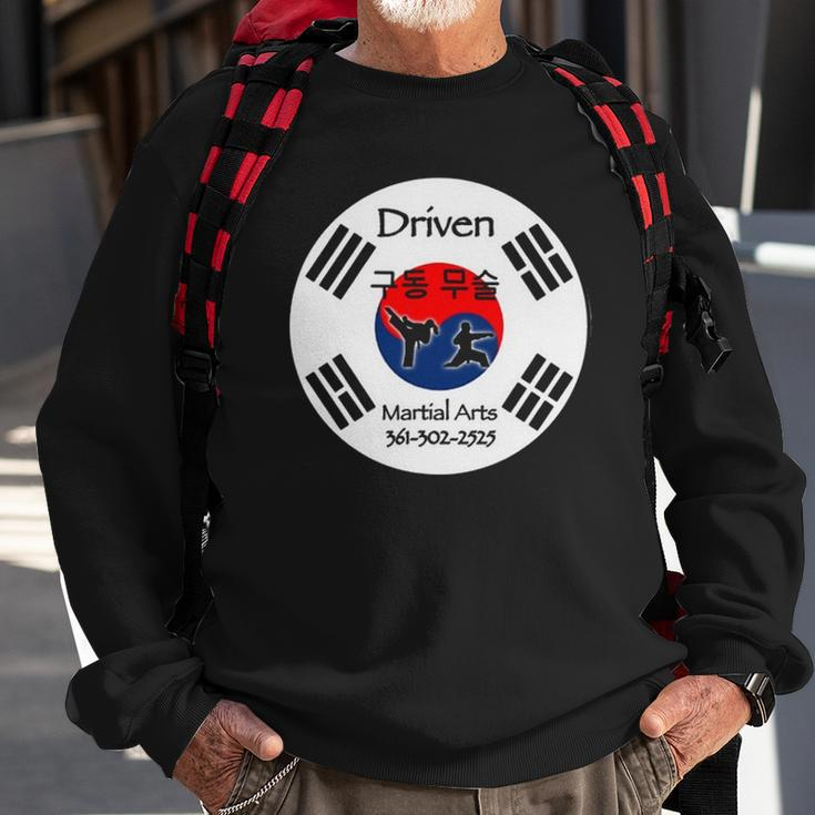 Driven Martial Arts Contact Sport Sweatshirt Gifts for Old Men