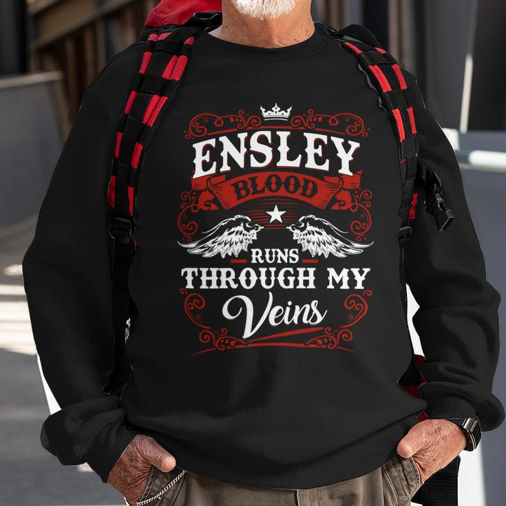 Ensley Name Shirt Ensley Family Name V4 Sweatshirt Gifts for Old Men
