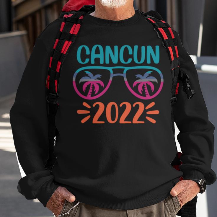 Family Vacation 2022 Cancun Sweatshirt Gifts for Old Men