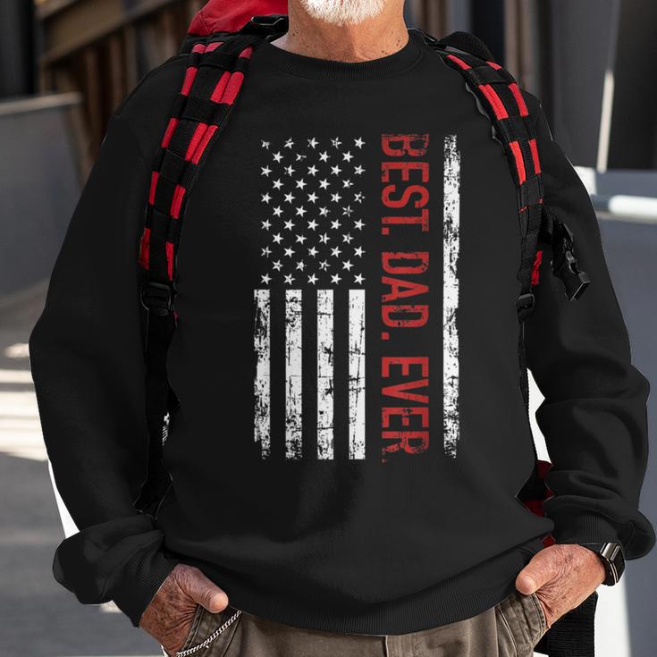 Fathers Day Best Dad Ever With Us Sweatshirt Gifts for Old Men