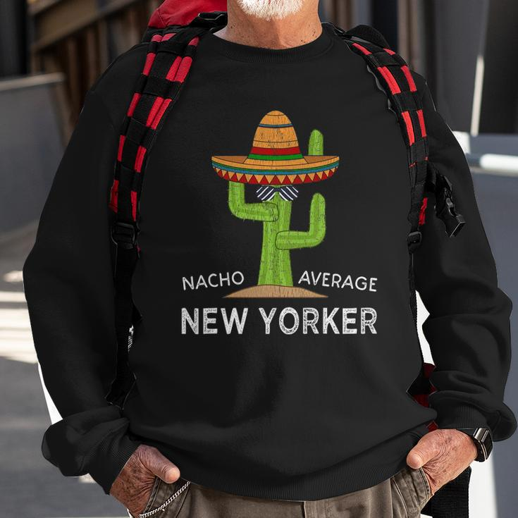 Fun Hometown New Yorker Meme Funny New York Nyc Roots Home Sweatshirt Gifts for Old Men