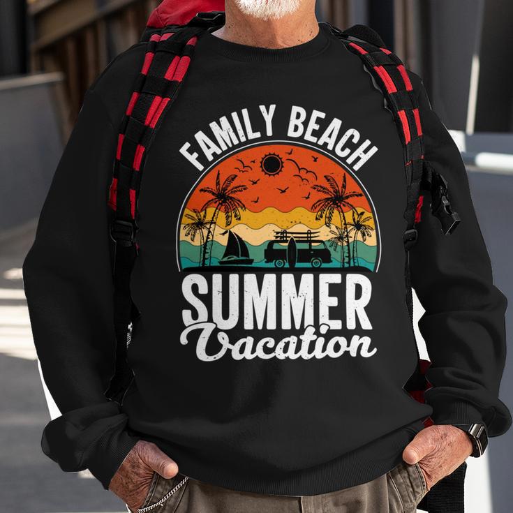 Funny Enjoy The Summer Family Beach Summer Vacation Sweatshirt Gifts for Old Men