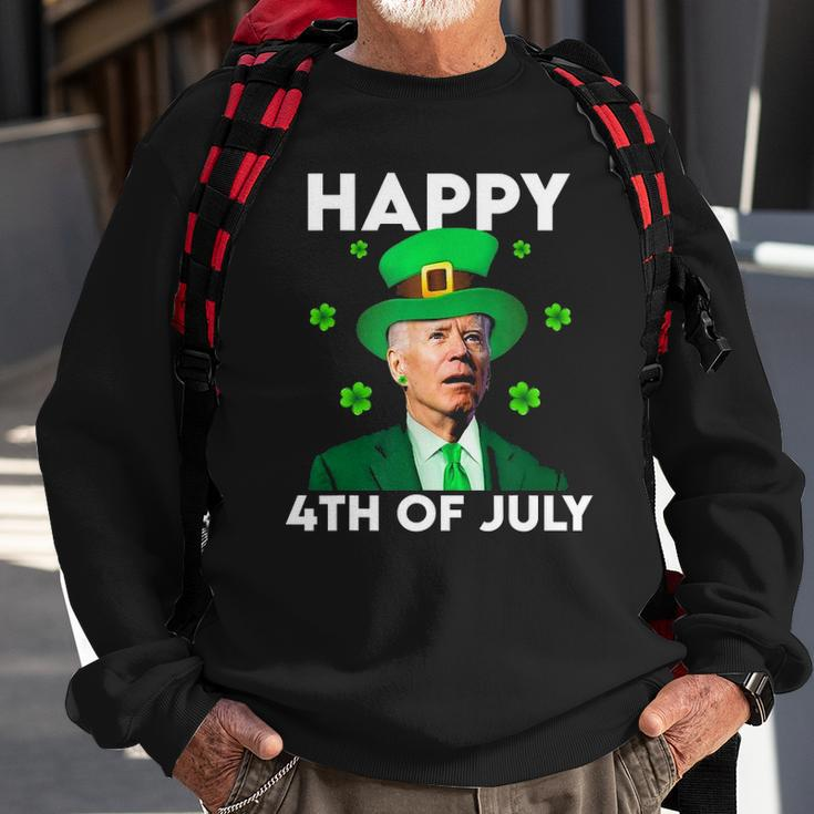Funny Joe Biden Happy 4Th Of July St Patricks Day Sweatshirt Gifts for Old Men