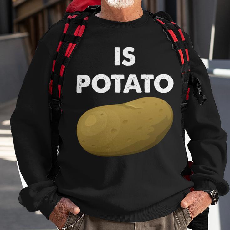 Funny Potato Sweatshirt Gifts for Old Men